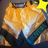 Shorts Autografati Charles Oliveira con CoA