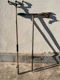 Lancia per trattamenti e siringa per punture terra