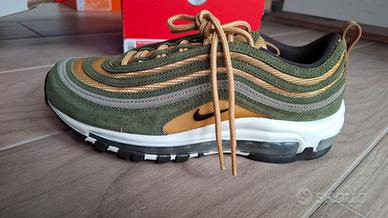 nike air max 97 colore verde e oro