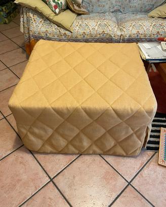 Pouf che diventa letto singolo