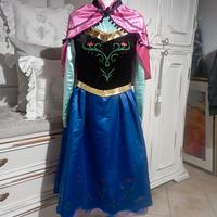 vestito carnevale Anna Frozen 