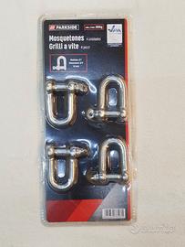 Set 4 Grilli a Vite Parkside 10mm 200kg - 