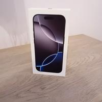 iphone 16 pro 256gb 🇮🇹 black nuovo!!più kasco!!