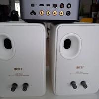 KEF LS 50 META bianche + AMPLIFICATORE WIM -