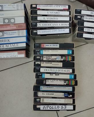 3 Videocassette VHS a scelta