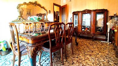 Sala da Pranzo Completa Stile Chippendale Anni 50