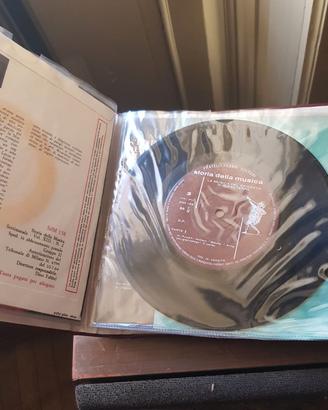 45 Giri storia della Musica più corredo cartaceo