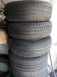 4 cerchi , gomme e coppe peugeot citroen 165/65/14