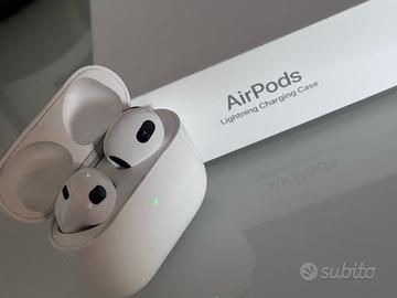 AirPods (3ª gen) con custodia ricarica Lightning