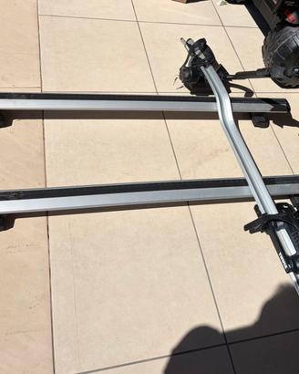 Barre Thule WingBar Evo BMW X5 G05 + portabici