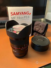 Samyang 14mm f/2.8 per Nikon Z