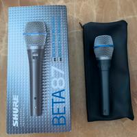 Shure beta 87C  pari al nuovo