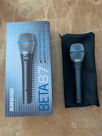 Shure beta 87C  pari al nuovo