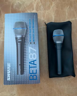Shure beta 87C  pari al nuovo