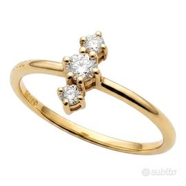 Anello modello  trilogy verticale firmato Crieri"