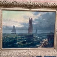 Scuola olandese, XX secolo-Mare mosso