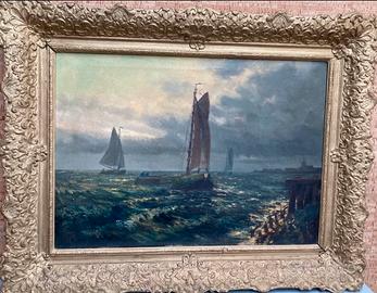 Scuola olandese, XX secolo-Mare mosso