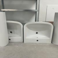 2 lavandini in ceramica dolomite