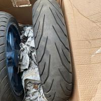 cerchi + gomme aprilia rs 50