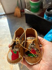 Scarpe sughero sardegna anni 2000 da collezione