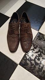 Scarpe mocassino stringato Versace couture uomo