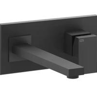 Gessi RETTANGOLO nero miscelatore parete44836#299
