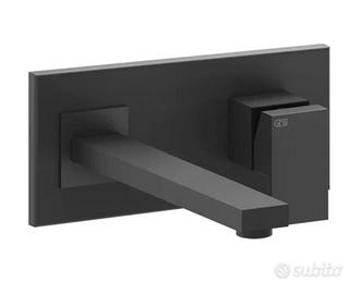 Gessi RETTANGOLO nero miscelatore parete44836#299