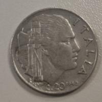 Moneta originale 20 centesimi Italia 1940