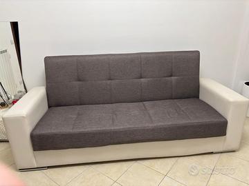 Divano letto moderno bicolore - Nuovo