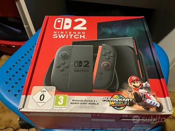 Nintendo Switch 2 + Mario Kart World NUOVA