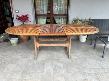 Tavolo da esterno Teak
