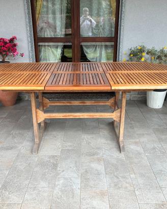 Tavolo da esterno Teak