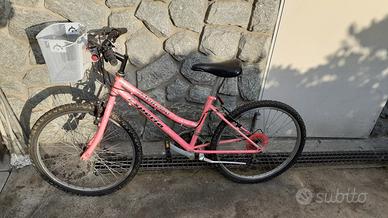 bicicletta mtb bambina rosa