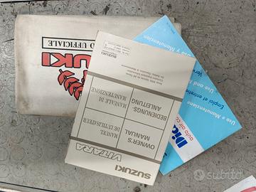 Libretto uso e manutenzione Vitara