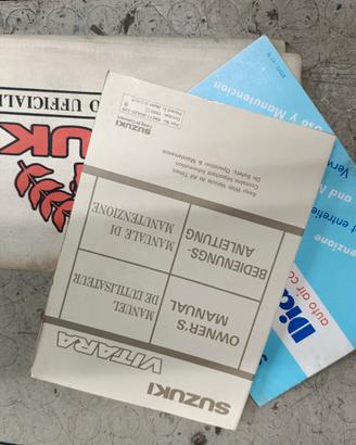 Libretto uso e manutenzione Vitara