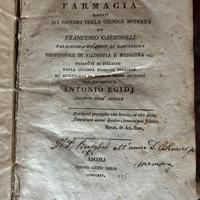 Antico libro 1825 perfetto