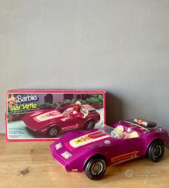 BARBIE MATTEL 1975 STAR VETTE AUTO CORVETTE ROSA