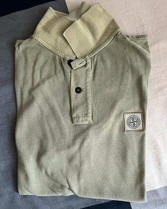 Polo Stone Island verde tg M 65€