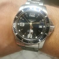 longines hydroconquest 41 mm blu