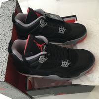 Air Jordan 4 Retro "Bred Reimagined"EU 42,5. Nuove