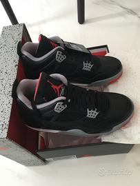 Air Jordan 4 Retro "Bred Reimagined"EU 42,5. Nuove
