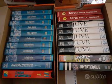 Calcio :Nazionale,Juventus,Toro.. 20 VHS 