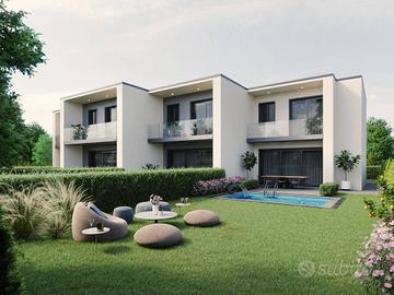 Villetta a schiera di 110 m² con 3 locali e box au