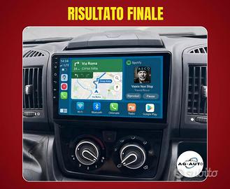 Fiat Ducato KIT COMPLETO Autoradio Android stereo