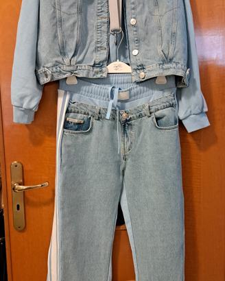 completo pantaloni e bomber . marca speedway