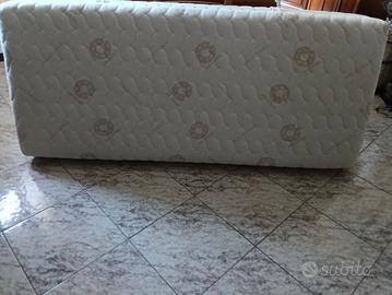materasso più rete con doghe in legno