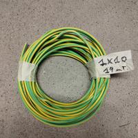 Cavo 1x10mm² giallo-verde