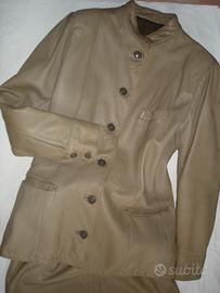Tailleur in pelle Sicons originale, T. 44