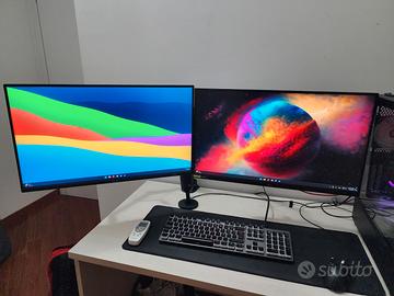 Setup 2 Monitor + Supporto VESA – Sconto!