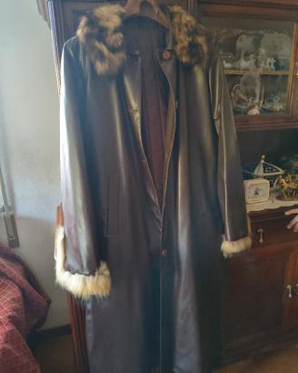 cappotto simil pelle